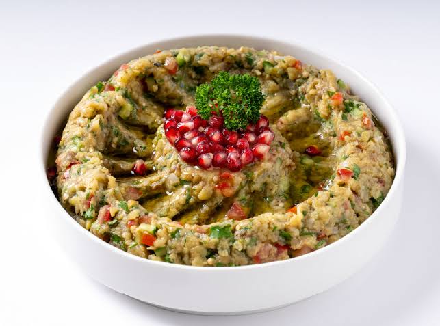 بابا غنوج بالطريقة الشامية
