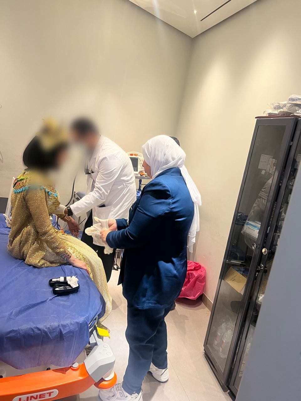 الصحة تقدم الخدمات العلاجية لزائري المتحف المصري الكبير