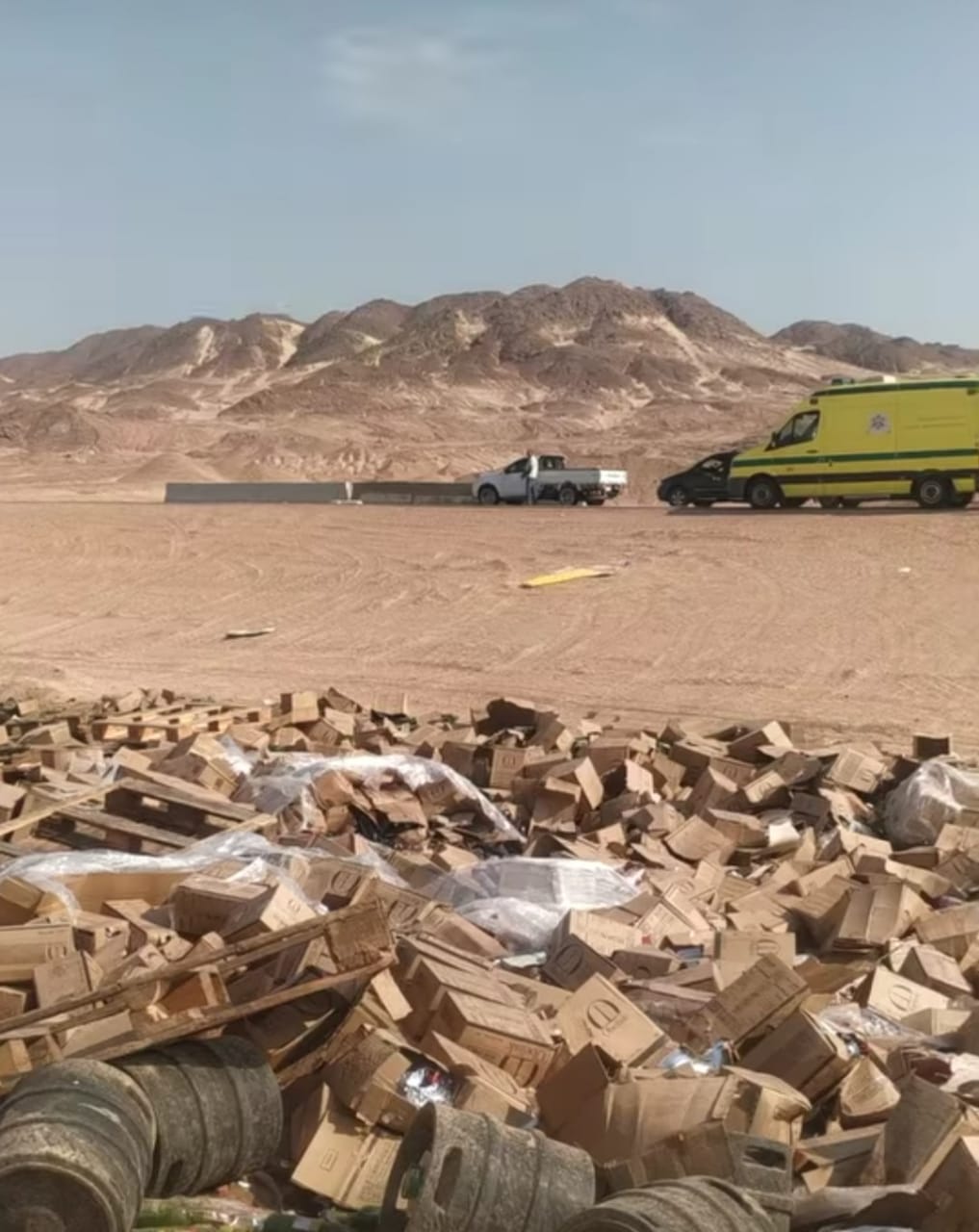  الحادث بطريق شرم الشيخ