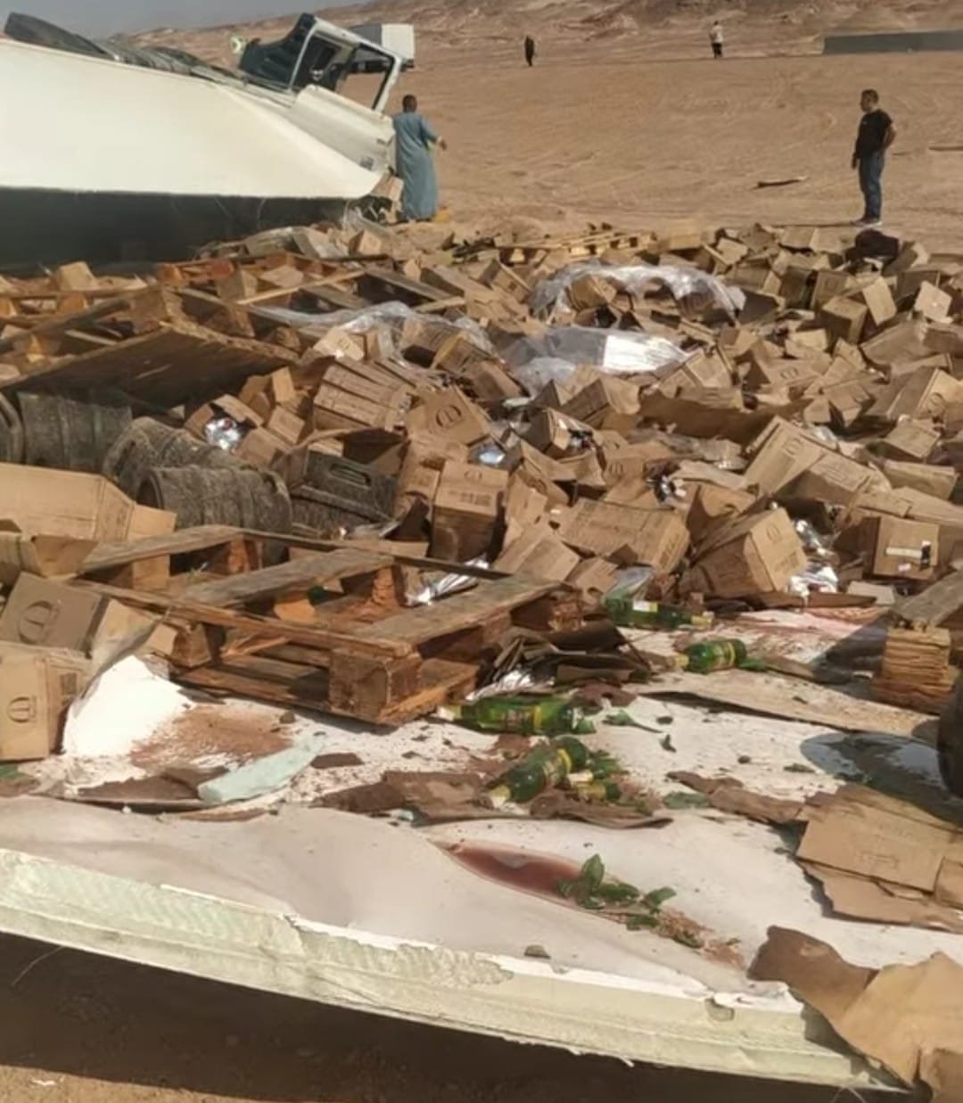  الحادث بطريق شرم الشيخ