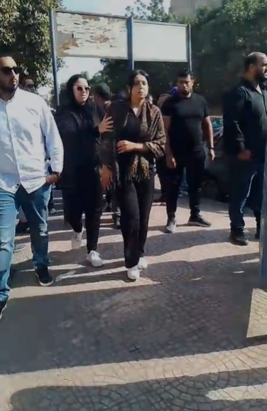 تشييع جثمان محمد صبري نجم الزمالك السابق 