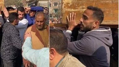 في لفته مؤثرة «كهربا» يساند «كوكا» في جنازة والده والأهلي ينعي لاعبه