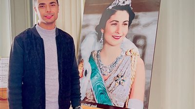 حفيد الملكة فريدة.. 