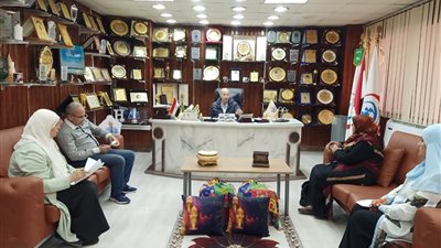 وكيل صحة الشرقية يجتمع بمديري الإدارات الفنية لهذا السبب