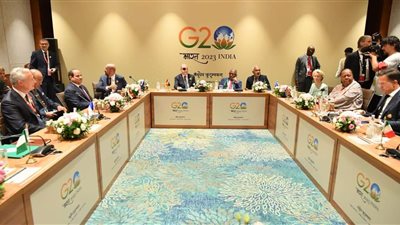 «السيسي» يشارك في القمة الإفريقية الأوروبية المصغرة بالهند