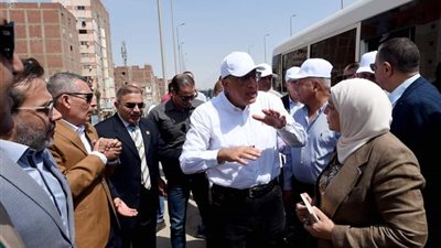 مصطفى مدبولي يتابع تطوير المنطقة المحيطة بالمتحف المصري الكبير