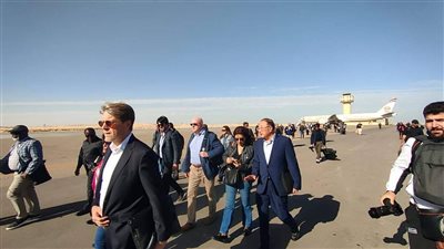 وفد مجلس الأمن يطلع على معوقات دخول المساعدات الإنسانية لغزة