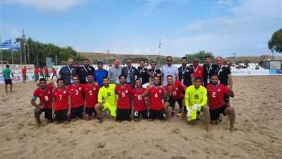 منتخب مصر للشاطئية يواجه البرتغال اليوم ضمن بطولة البحر المتوسط