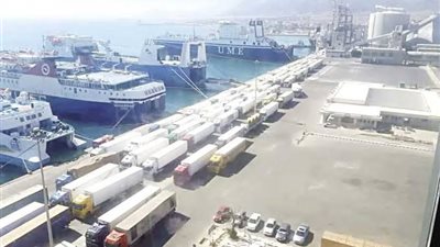 تداول 10 آلاف طن بضائع عامة ومتنوعة بموانئ البحر الأحمر