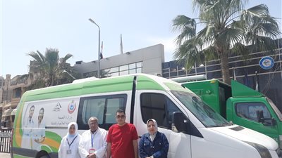 مجهزة للطوارئ.. عيادات متنقلة لتأمين احتفالات العيد بالبحيرة