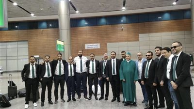 استقبال وفد نادي الرجاء المغربي بمقر الأهلي