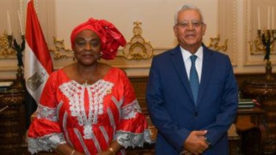 رئيس مجلس النواب يلتقى رئيسة مجلس الشيوخ بـ غينيا الاستوائية