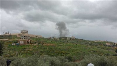 الاحتلال يشن غارات جوية عنيفه على جنوب لبنان