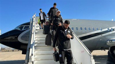 استعدادا لموقعة جالانتس.. بعثة بيراميدز تصل جوهانسبرج بعد 10 ساعات طيران