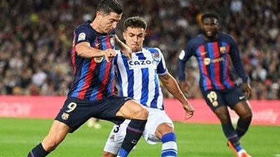 بث مباشر| برشلونة يستضيف ريال سوسيداد في مواجهة نارية بالدوري الاسباني