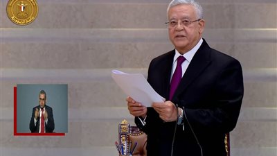 جبالي يؤكد رغبة السيسي فى استكمال مسيرة البناء 