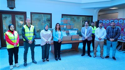 محافظ دمياط يشهد تسليم 25 وحدة من وصلات القلب