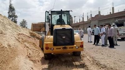 إزالة 50 حالة تعدى على7 آلاف و36 متر مباني و12 فدانا بالشرقية