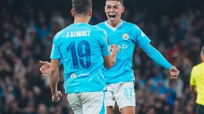 ثلاثية نارية تحرم ريد ستار من فرصة المفاجأة أمام مانشستر سيتي   