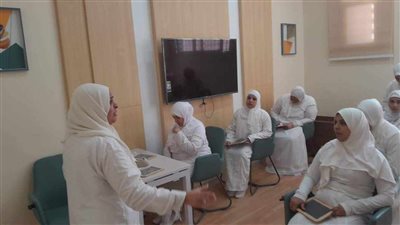 فريق من النيابة العامة يتفقد 