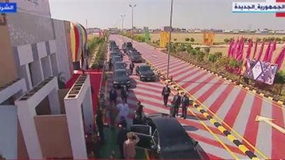 بحضور الرئيس السيسى.. بدء احتفالية عيد العمال من الصالحية الجديدة بالشرقية