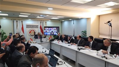 وصول أعضاء الهيئة الوطنية لمقر الإعلان عن نتيجة الانتخابات الرئاسية 2024