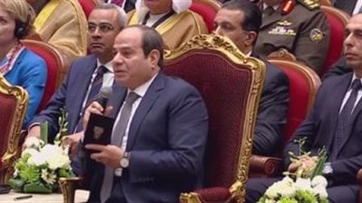 السيسي: مصر حريصة على تنفيذ التعهدات والالتزامات المالية وتفقد 10 مليارات دولار سنويا