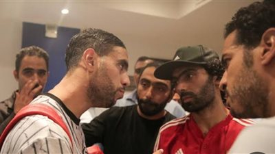 جلسه صلح بين حسين الشحات ومحمد الشيبي