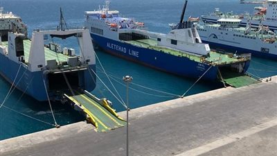 تداول 9 آلاف طن بضائع عامة ومتنوعة بموانئ البحر الأحمر