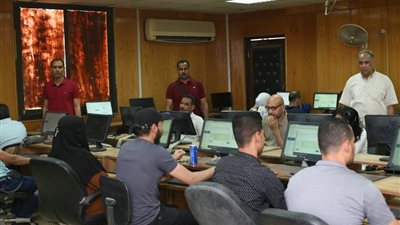 اختبارات مركز التحول الرقمي.. 103 باحثًا بجامعة جنوب الوادي