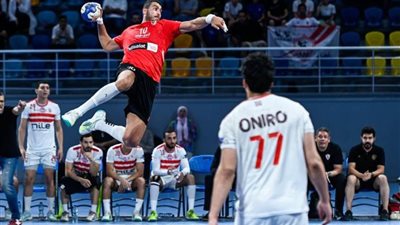 كرة اليد| الأهلي يطيح بالزمالك في أولى مباريات نهائى دورى المحترفين