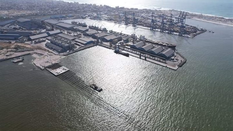 الصب الجاف||ميناء