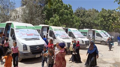 المنيا: توقيع الكشف الطبي على 1531حالة بمركز ملوي