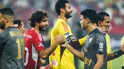 الشناوي يُغادر المباراة مصاباً أمام سيراميكا كليوباترا