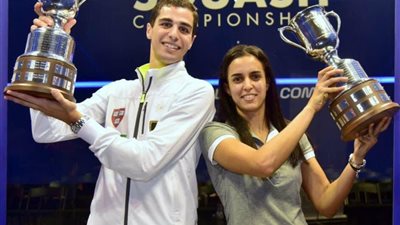 تفوق مصري مطلق.. ثلاثي يحكم سيطرته على الاسكواش