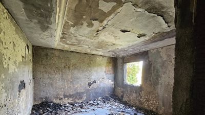 إخماد حريق شقة سكنية بشارع الهرم في الجيزة (صور)