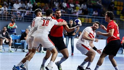 رجال يد الأهلي يتوج ببطولة الدوري لكرة اليد