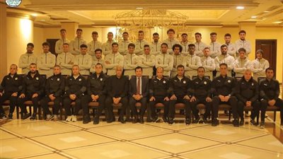 اشرف صبحي وجمال علام يجتمعان بمنتخب الشباب لتأكيد  الدعم الكامل قبل أمم أفريقيا