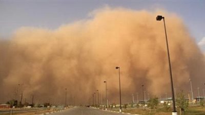 عاصفة ترابية تضرب محافظات مصر.. الأرصاد تناشد المواطنين الابتعاد عن المناطق المكشوفة