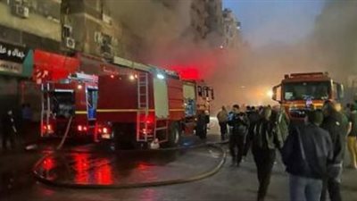 النيابة تُصدر 3 قرارات حول حريق مصنع أدوية بالجيزة