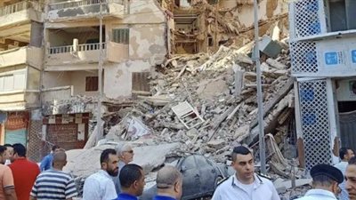 النيابة تُقرر تشكيل لجنة هندسية لفحص عقار حدائق الزيتون المنهار