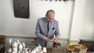ضبط أدوية بيطرية مجهولة المصدر في حملة تفتيشية بالزقازيق