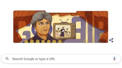 جوجل يحتفل بذكرى ميلاد ايقونة الأمومة الفنانة كريمة مختار 