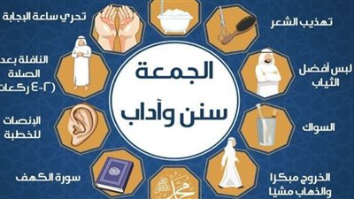 “يوم الجمعة”.. سنن واردة عن النبي يجب الإقتداء بها