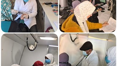 الكشف على 1638 مواطن خلال قافلة طبية مجانية على مدار يومين بالبحيرة