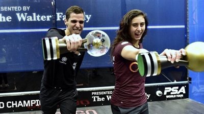 المصريون يهيمنون على دور الثمانية في بطولة الاسكواش