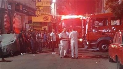 اندلاع حريق فى جراج أسفل عقار سكني بالجمالية