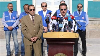 وزير الصحة يتابع أعمال غرفة الحجر الصحي بمعبر رفح.. ويوجه بتنفيذ كافة الإجراءات الاحترازية