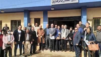 وفد الاتحاد الأوربي يتفقد مشروعات القطاع المركزي للتنمية المجتمعية بالشرقية