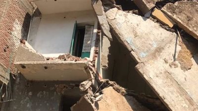 مصرع وإصابة شخصان إثر سقوط عقار بمنطقة القباري بالإسكندرية 
